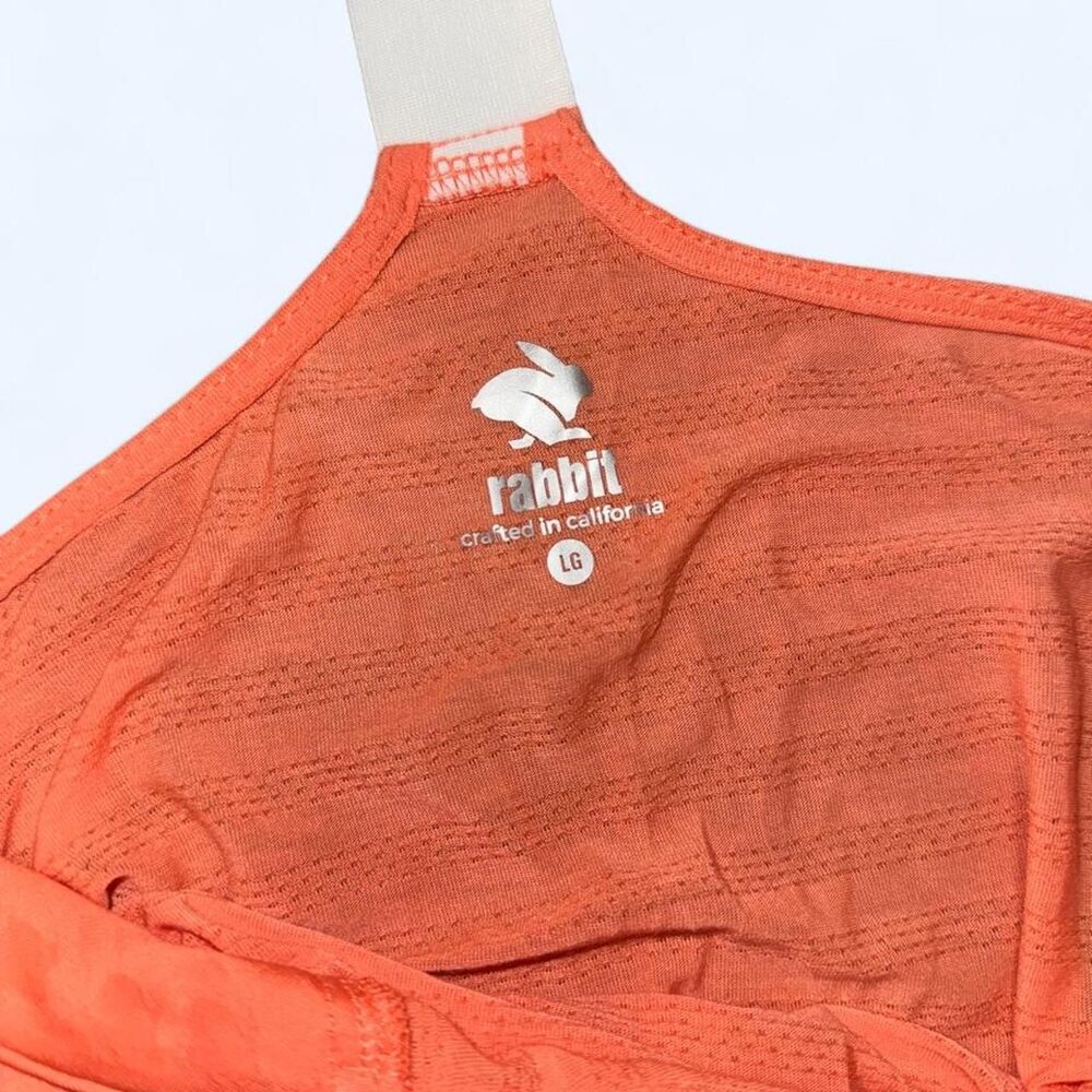 rabbit Racerback Running Tank Top Size L. - Picture 4 of 6